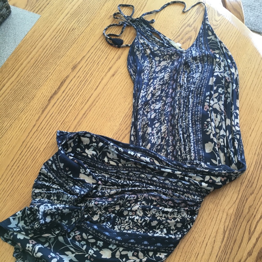 Love stitch adjustable tie dress